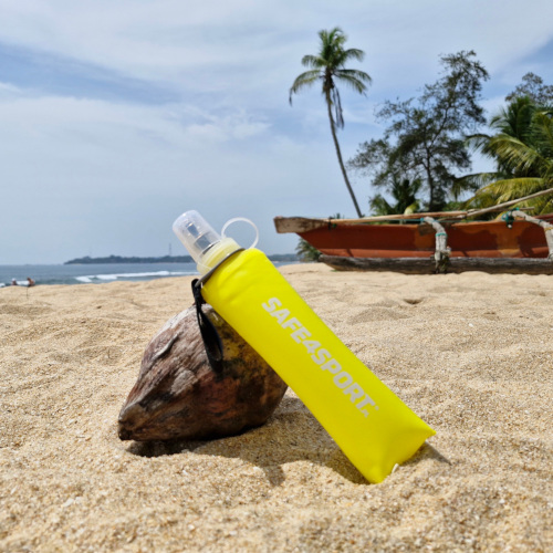 soft flask 250 ml żółty